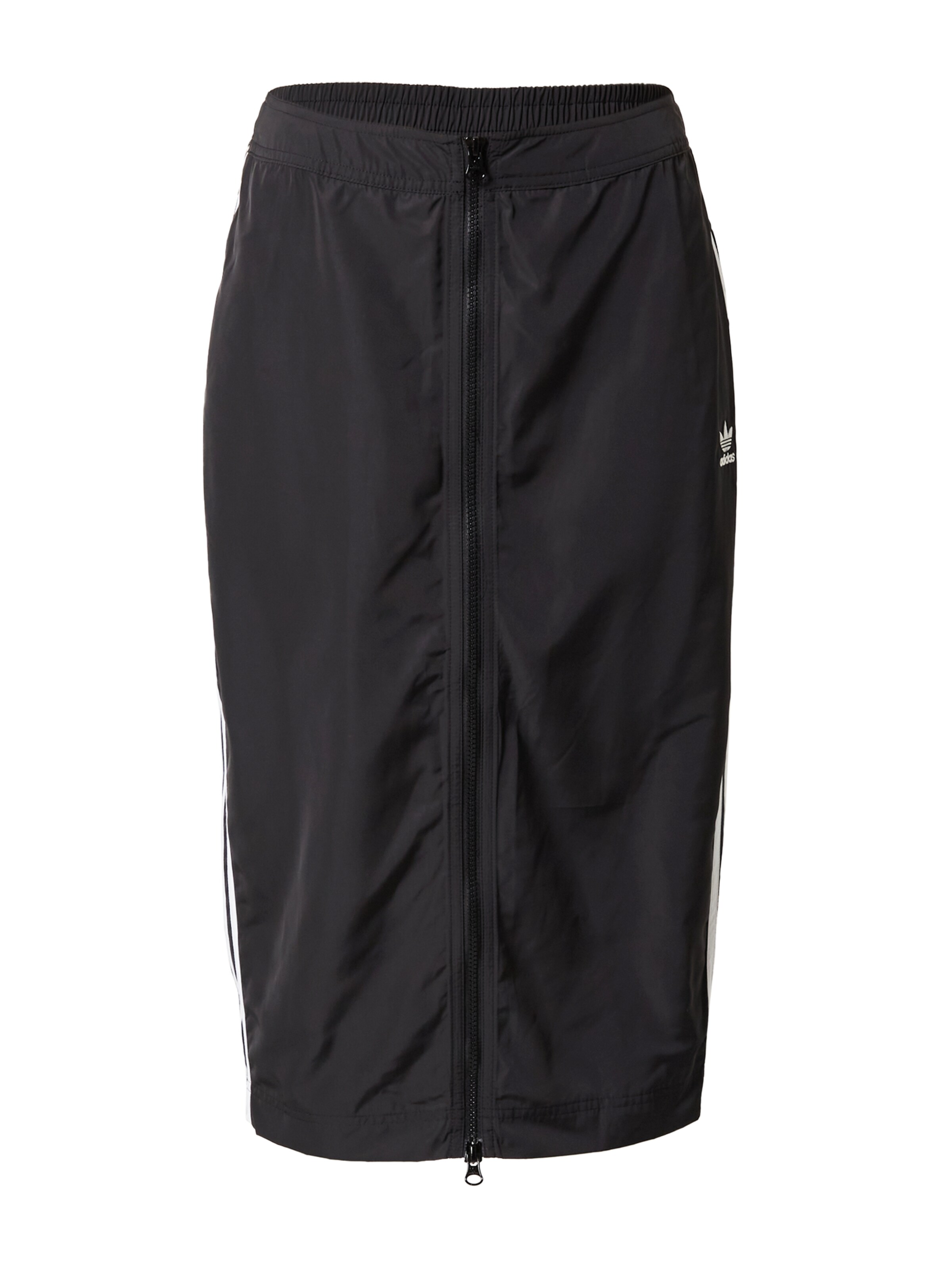 ADIDAS ORIGINALS Kjol 'Adicolor Classics Long' i svart: framsida