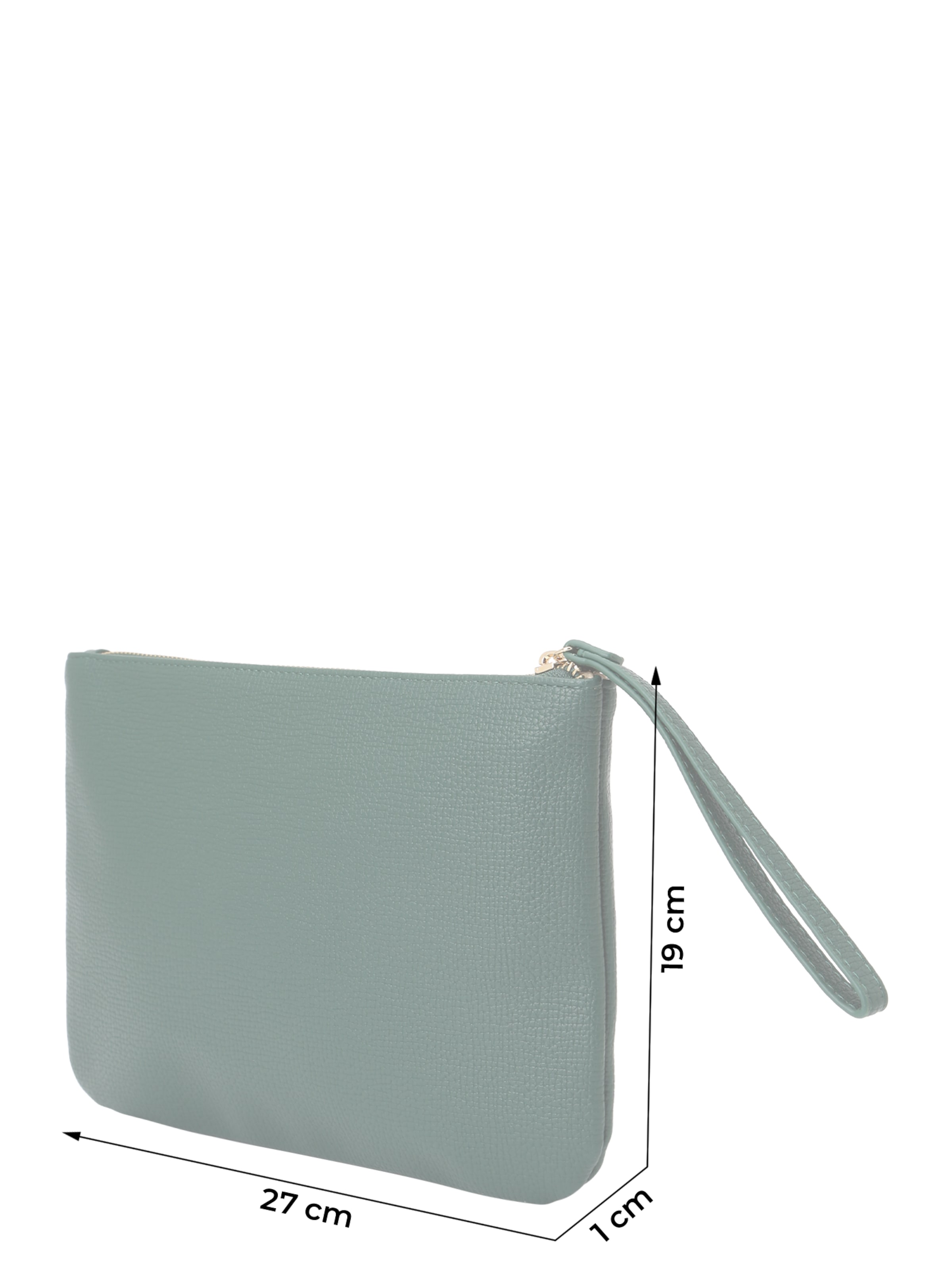 Valentino Bags Trousse de maquillage en or / émeraude, Vue avec produit