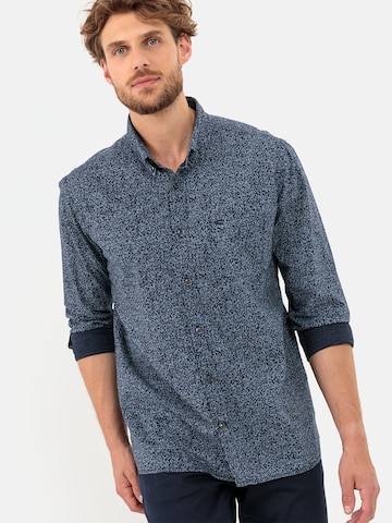 CAMEL ACTIVE Regular fit Button Up Shirt in Blue