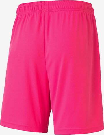 PUMA Regular Sportshorts 'TeamGOAL 23' in Pink