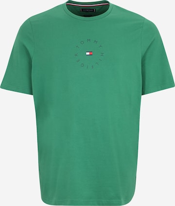 Tommy Hilfiger Big & Tall Shirt in Groen: voorkant