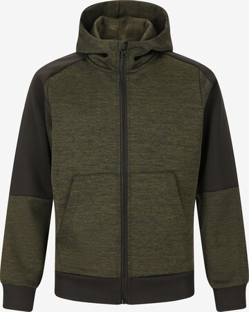 ZigZag Sweat jacket 'Manhattan' in Green: front