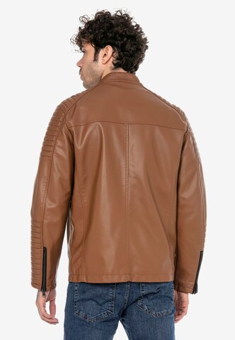 Redbridge Bikerjacke in Braun