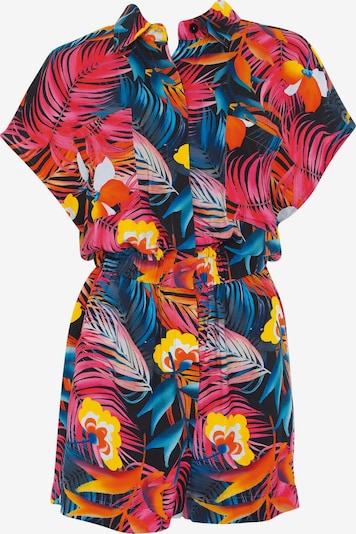 SUNFLAIR Jumpsuit in neonblau / gelb / hellrot / schwarz, Produktansicht