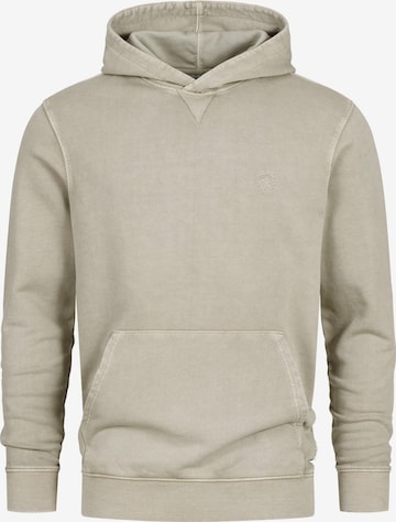 INDICODE JEANS Sweatshirt 'INElimah' in Beige: voorkant