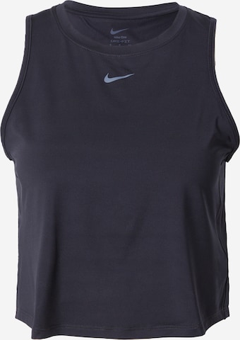 NIKE Sporttop 'ONE CLASSIC' in Schwarz: predná strana