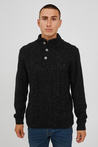 INDICODE JEANS Sweater 'Benat' in Black: front
