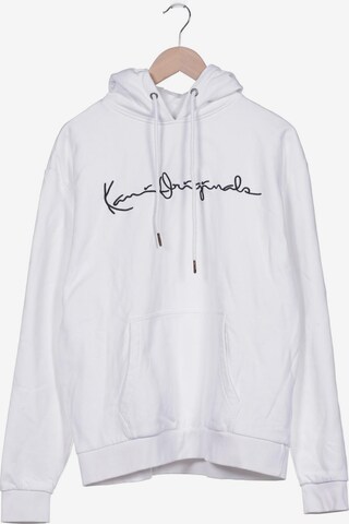 Karl Kani Kapuzenpullover M in Weiß: predná strana