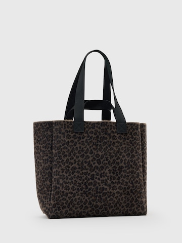 AllSaints - Shopper 'IZZY FZZY LEPPO' en marrón