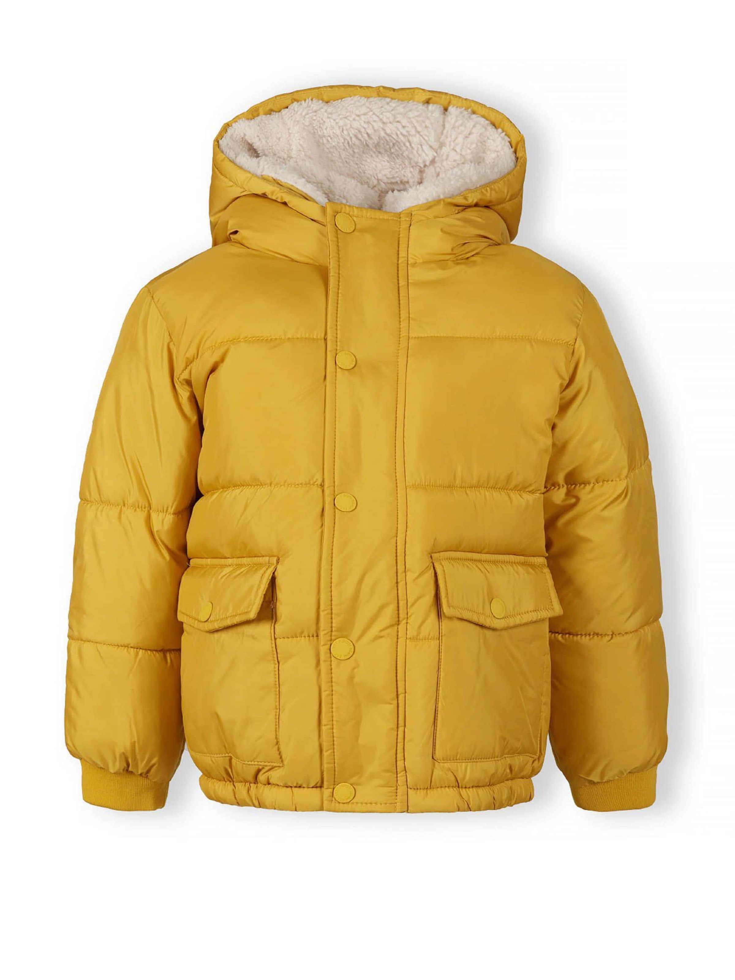 MINOTI Zimná bunda - Žltá: predná strana