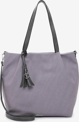 Emily & Noah Shopper 'Elke' in Purple: front