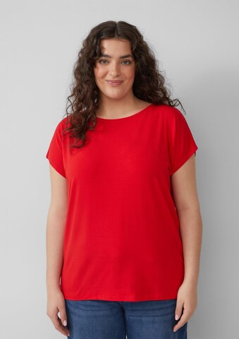 T-shirt s.Oliver en rouge : devant