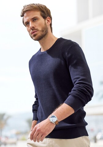 JOHN DEVIN Sweater in Blue