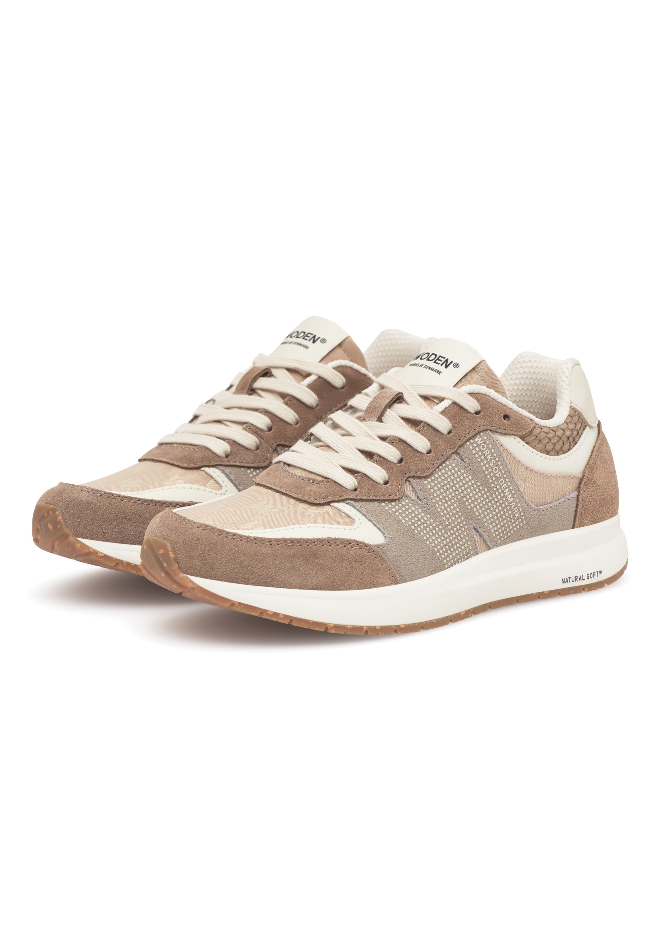 Baskets basses 'Rigmor Heritage' WODEN en beige