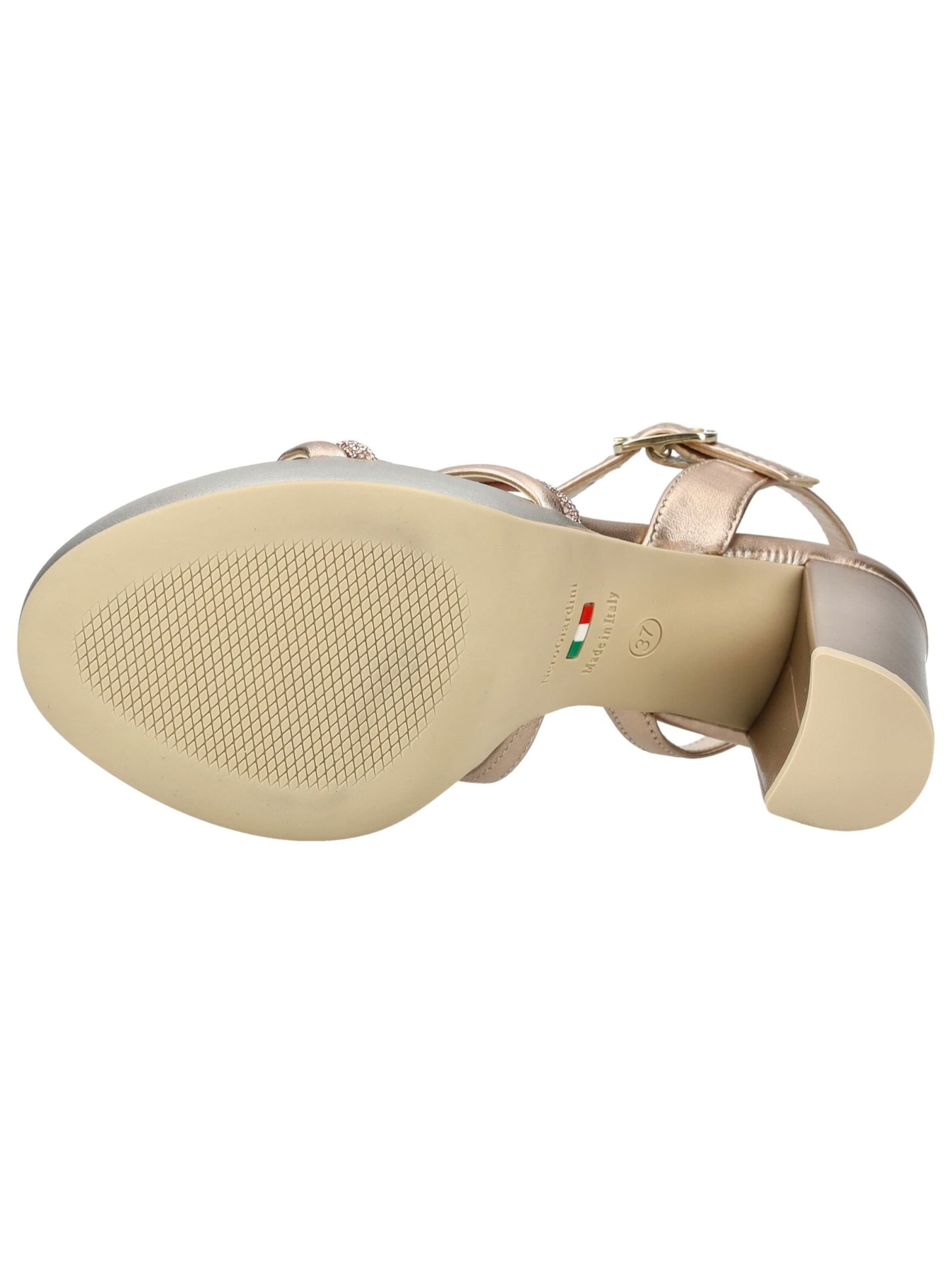 Sandales Nero Giardini en or