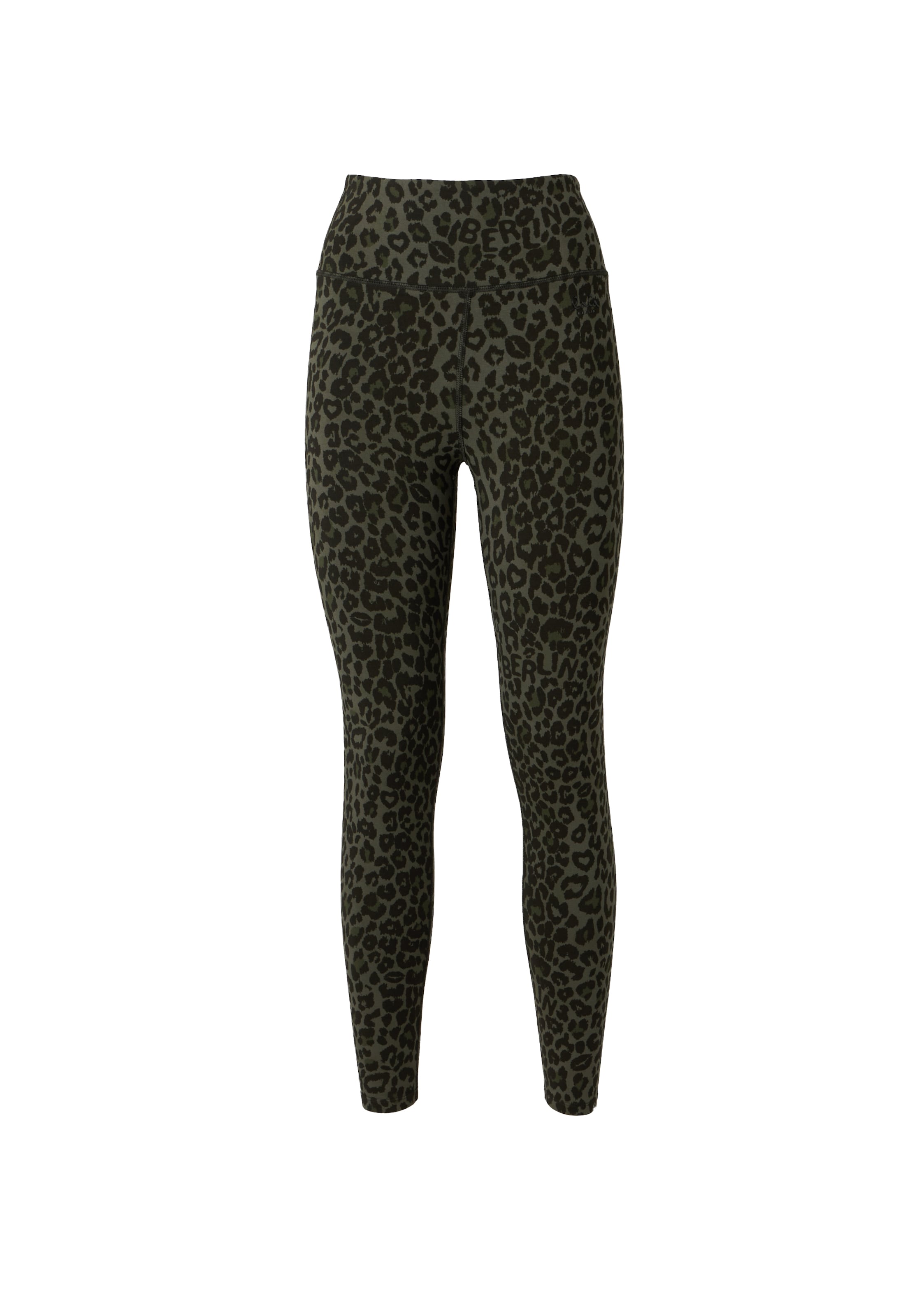 Lala BerlinSkinny Tajice - zelena boja: prednji dio