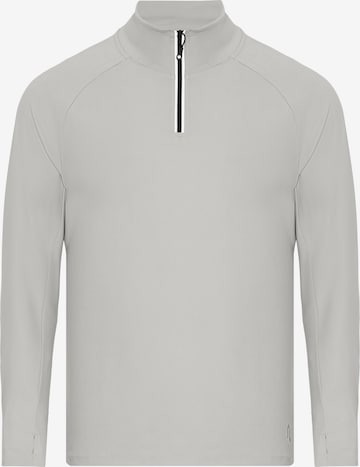 MOROTAI Funktionsshirt 'TRAINING DRY' in Grau: Vorderseite