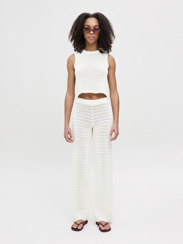 Loosefit Pantalon 'JXZusannah' JJXX en blanc