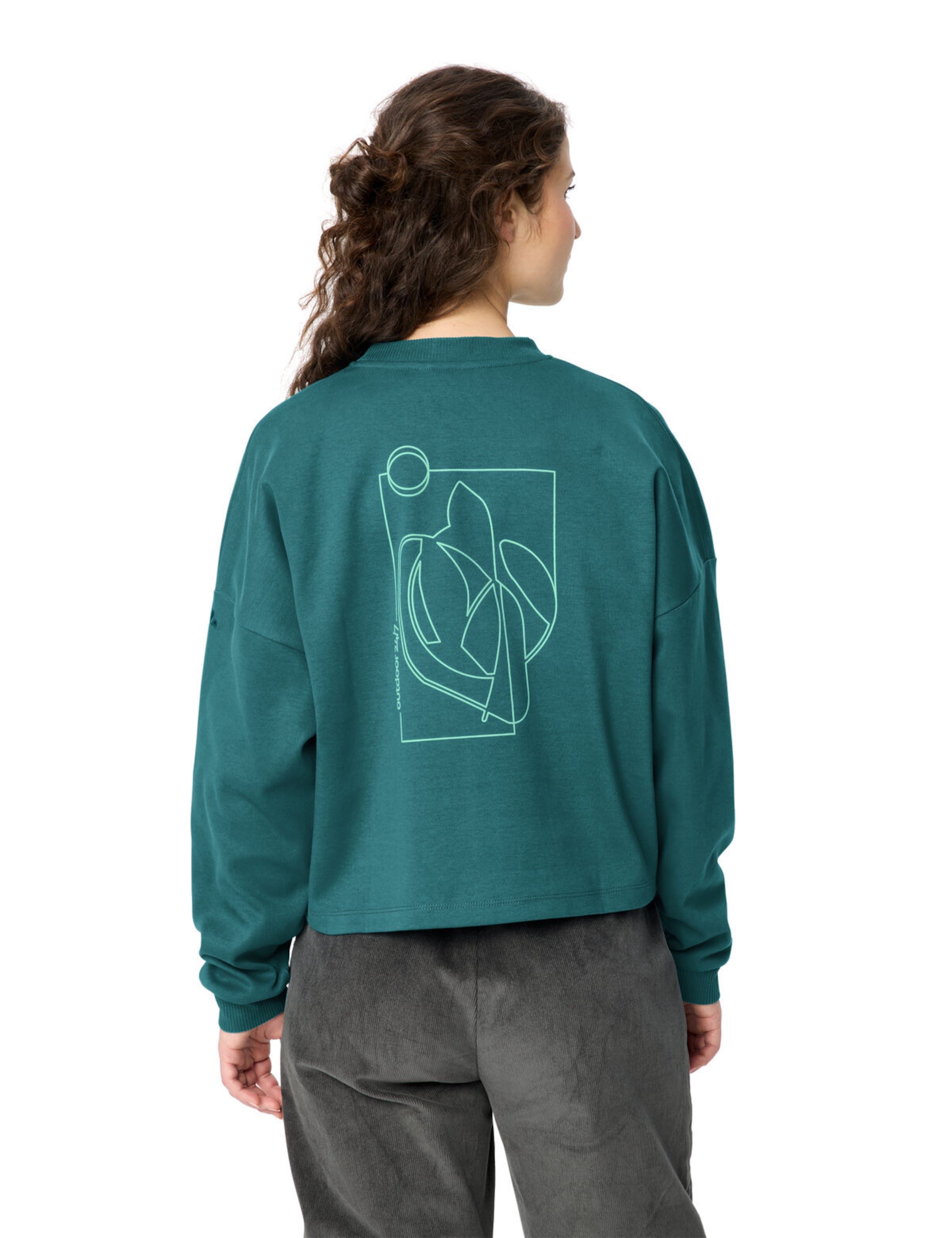 VAUDE Shirt 'Najun' in Grün: Vorderseite