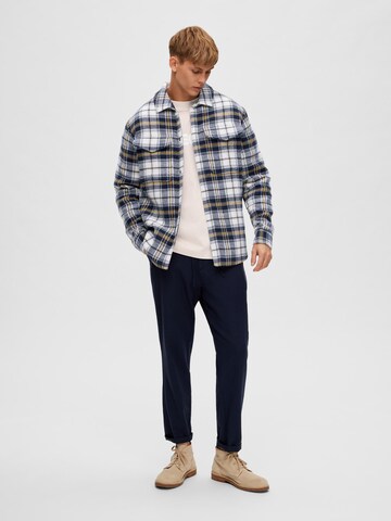 Veste mi-saison 'Pan' SELECTED HOMME en bleu