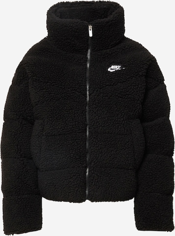 Nike Sportswear Winter jacket in Black: front