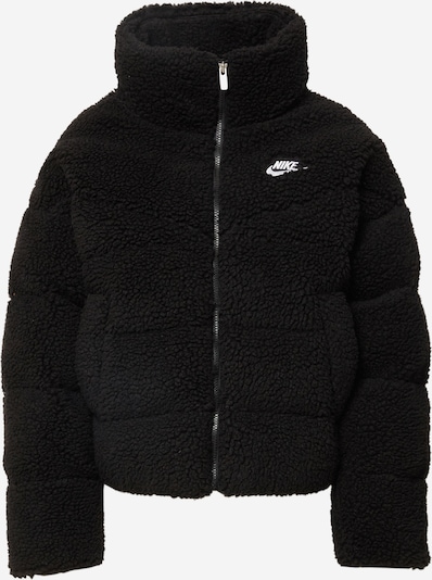 Nike Sportswear Jacke in schwarz / weiß, Produktansicht