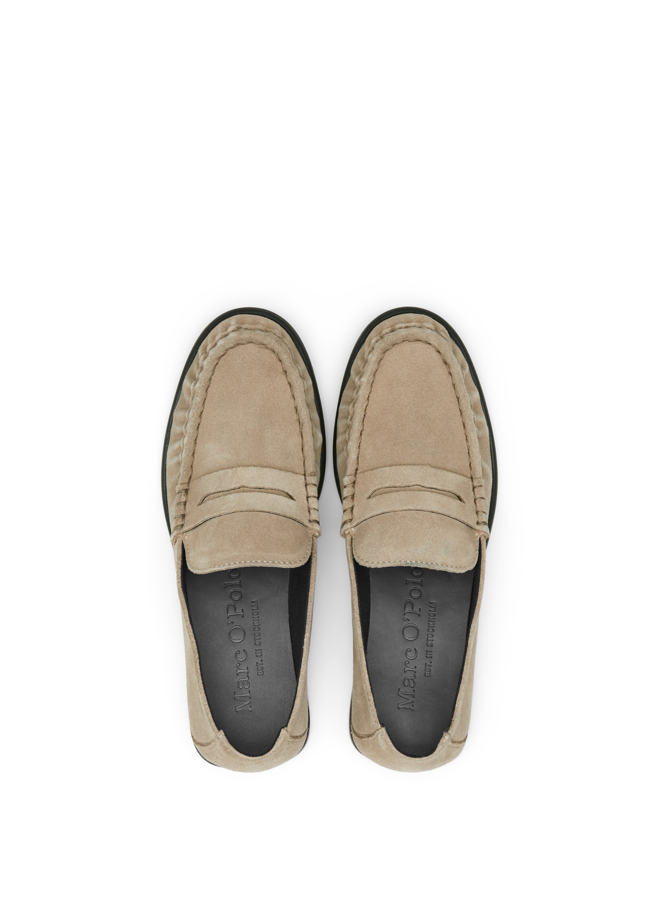 Marc O'Polo Slipper in Grau
