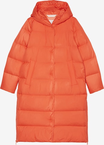 Marc O'Polo Winter Coat in Orange: front