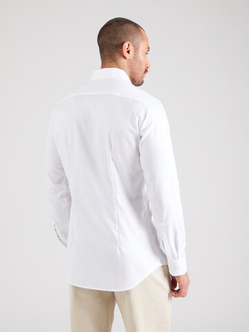 SEIDENSTICKER Slim fit Πουκάμισο για το γραφείο σε λευκό