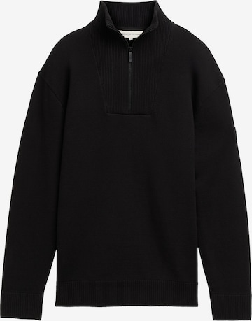 Pull-over TOM TAILOR DENIM en noir : devant