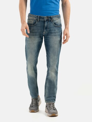 CAMEL ACTIVE Slimfit Jeans in Blauw: voorkant