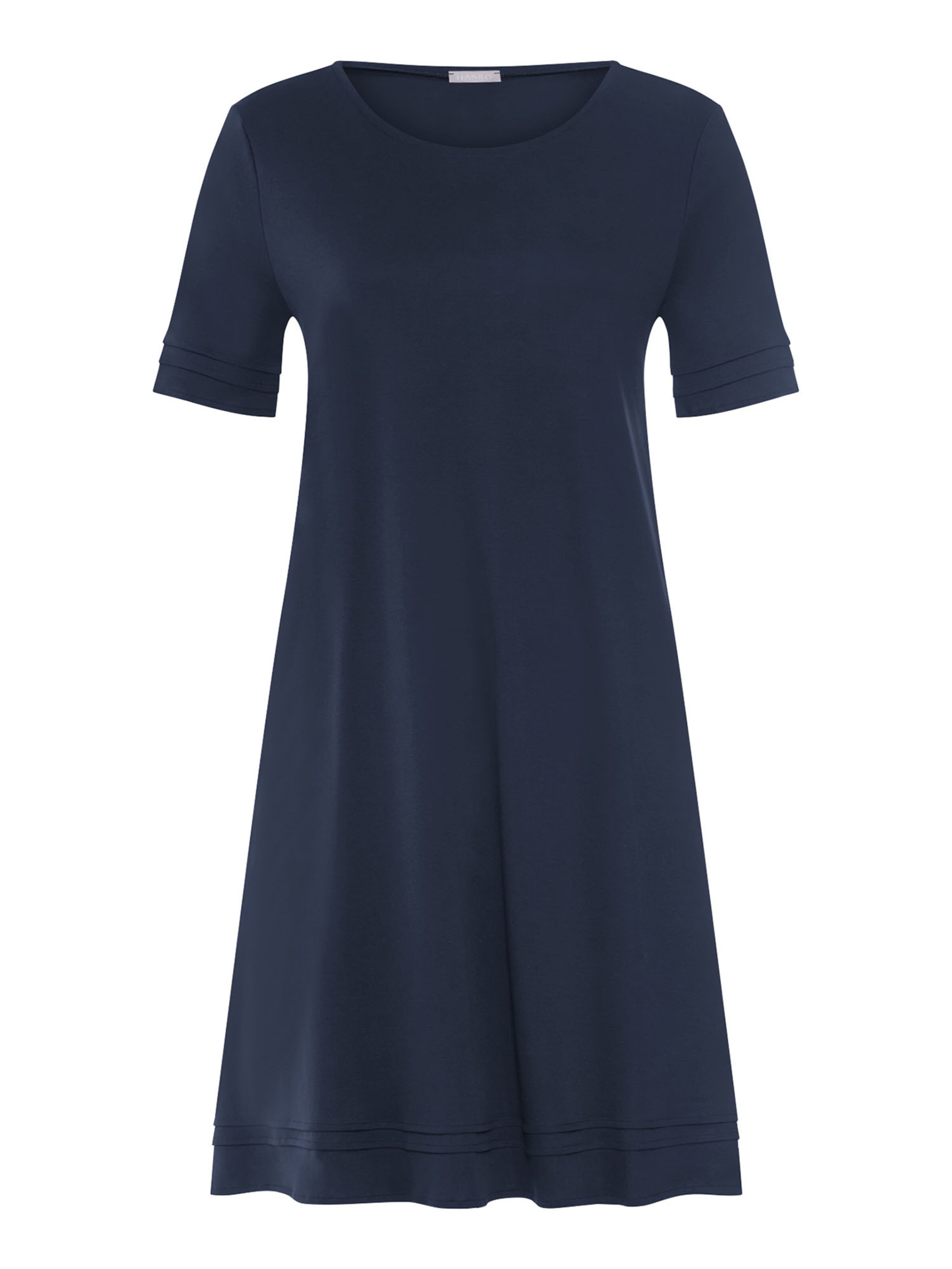 Hanro Nachthemd ' Pilar ' in Blauw: voorkant
