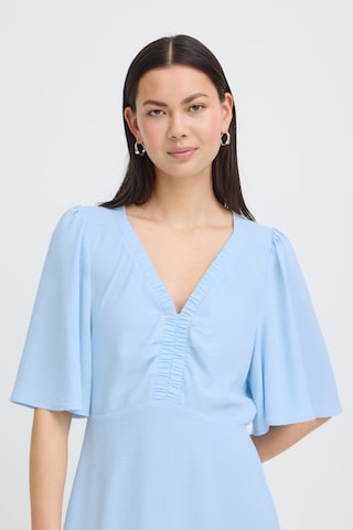 ICHI Jurk in Blauw