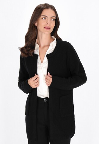 Cardigan usha BLACK LABEL en noir : devant