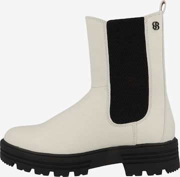 s.Oliver Chelsea Boots in White