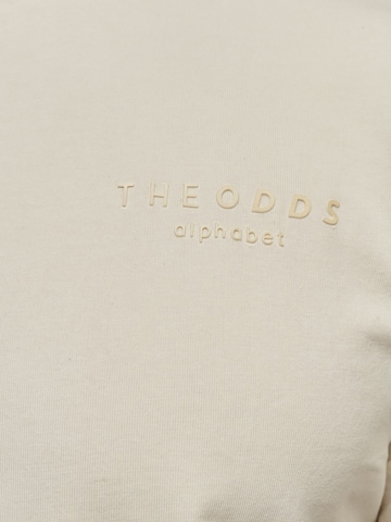 THE ODDS Bluser & t-shirts 'Regular Fit T-Shirt/ alphabet' i beige