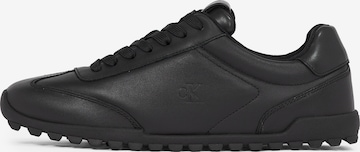 Baskets basses 'RUNNER' Calvin Klein Jeans en noir : devant