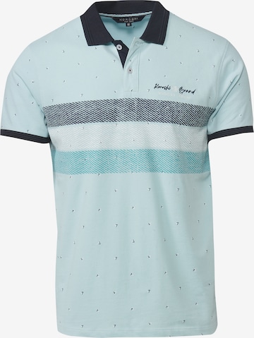 KOROSHI - Camisa em azul: frente