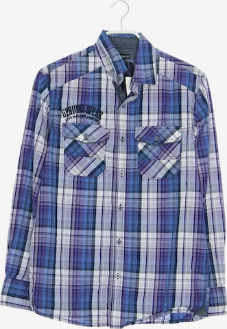 Tom Tompson Button Up Shirt in S in Blue: front