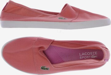 Lacoste Sport Flats & Loafers in 40,5 in Pink: front