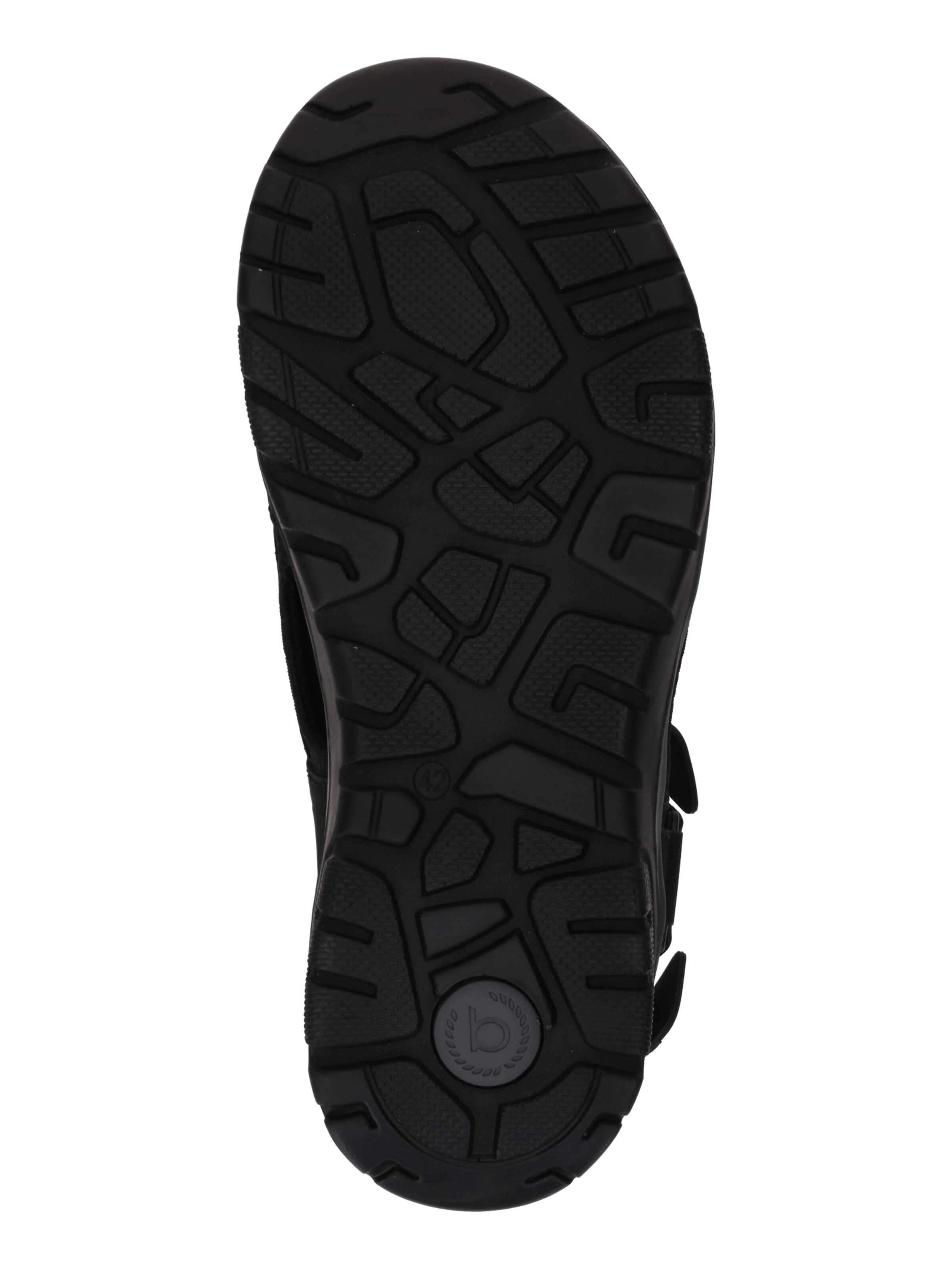 melns bugatti Trekinga sandales