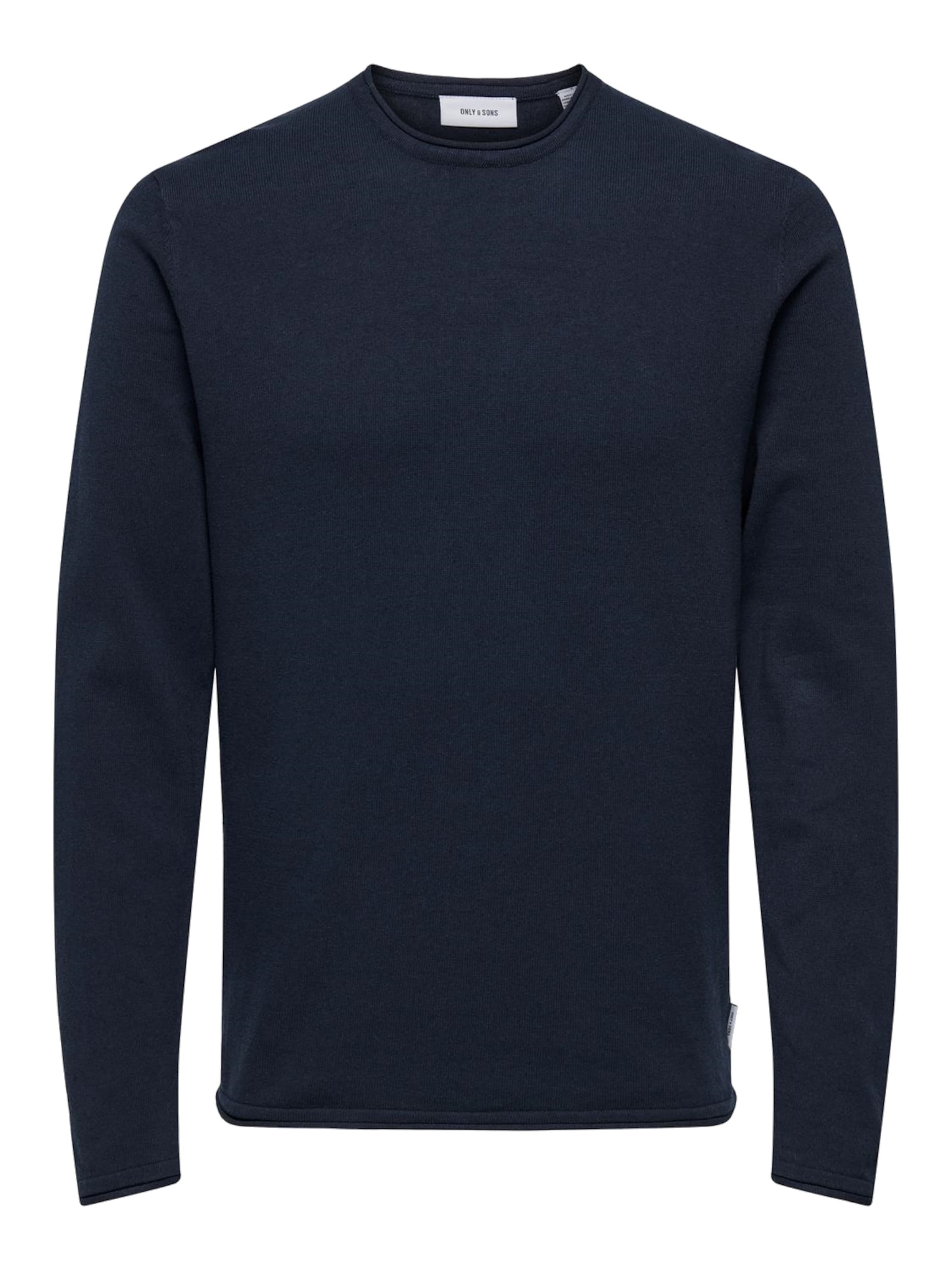 Only &amp; Sons Trui &#x27;Jimmy&#x27; in Blauw: voorkant