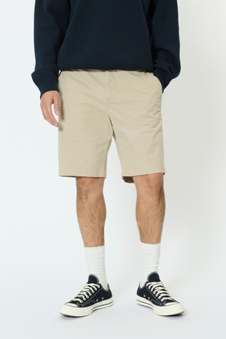 Matinique Regular Trousers in Beige: front