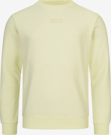 INDICODE JEANS Sweatshirt 'Baxter' in Green: front