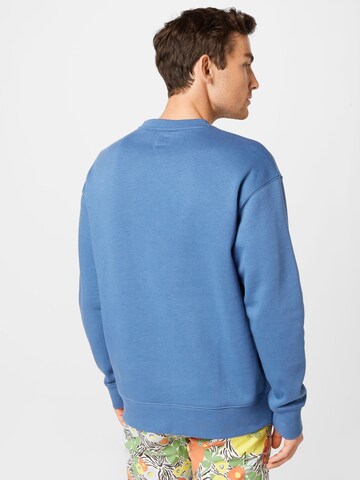 LEVI'S ® - Ajuste regular Sudadera 'Relaxd Graphic Crew' en azul