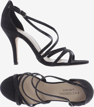 MENBUR Sandals & High-Heeled Sandals in 40 in Black: front