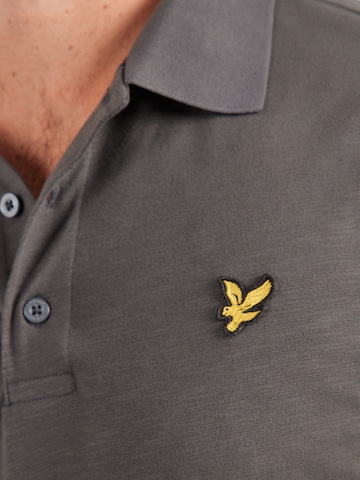 Lyle & Scott Shirt 'Fine Slub' in Grijs