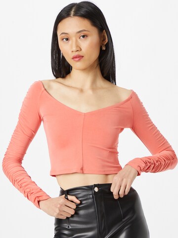 GUESS Shirt in Pink: front