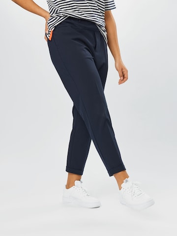 KAFFE CURVE Pants 'Naja' in Blue: front