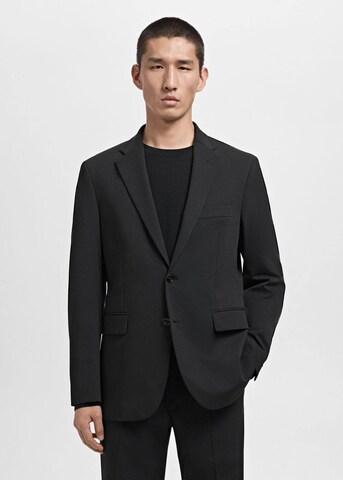 MANGO MAN Regular fit Suit Jacket 'London' in Black
